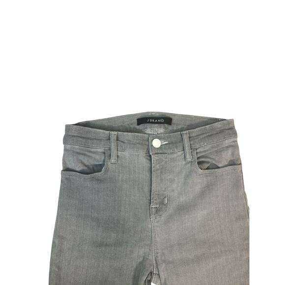 J Brand Maria Gray High Rise Skinny Jeans, Size 26 - Picture 3 of 7